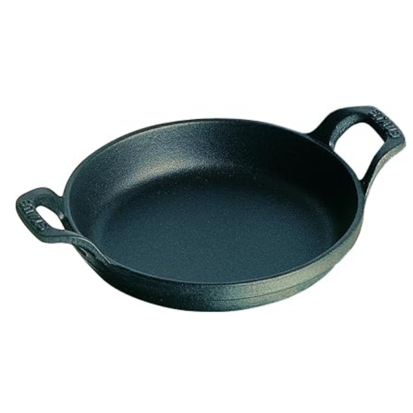 STAUB Cast Iron Mini Dish 6-Piece Set – Round 16cm – Black