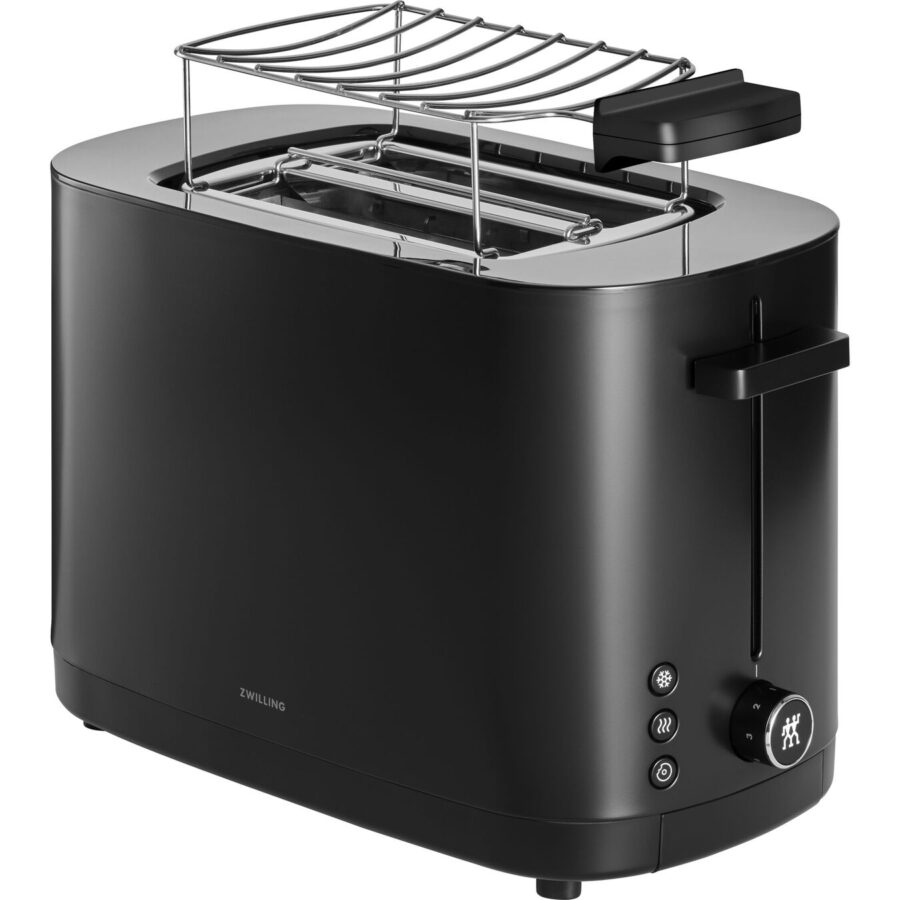 Zwilling Enfinigy Toaster bun warmer-2 slice black handle - Image 2
