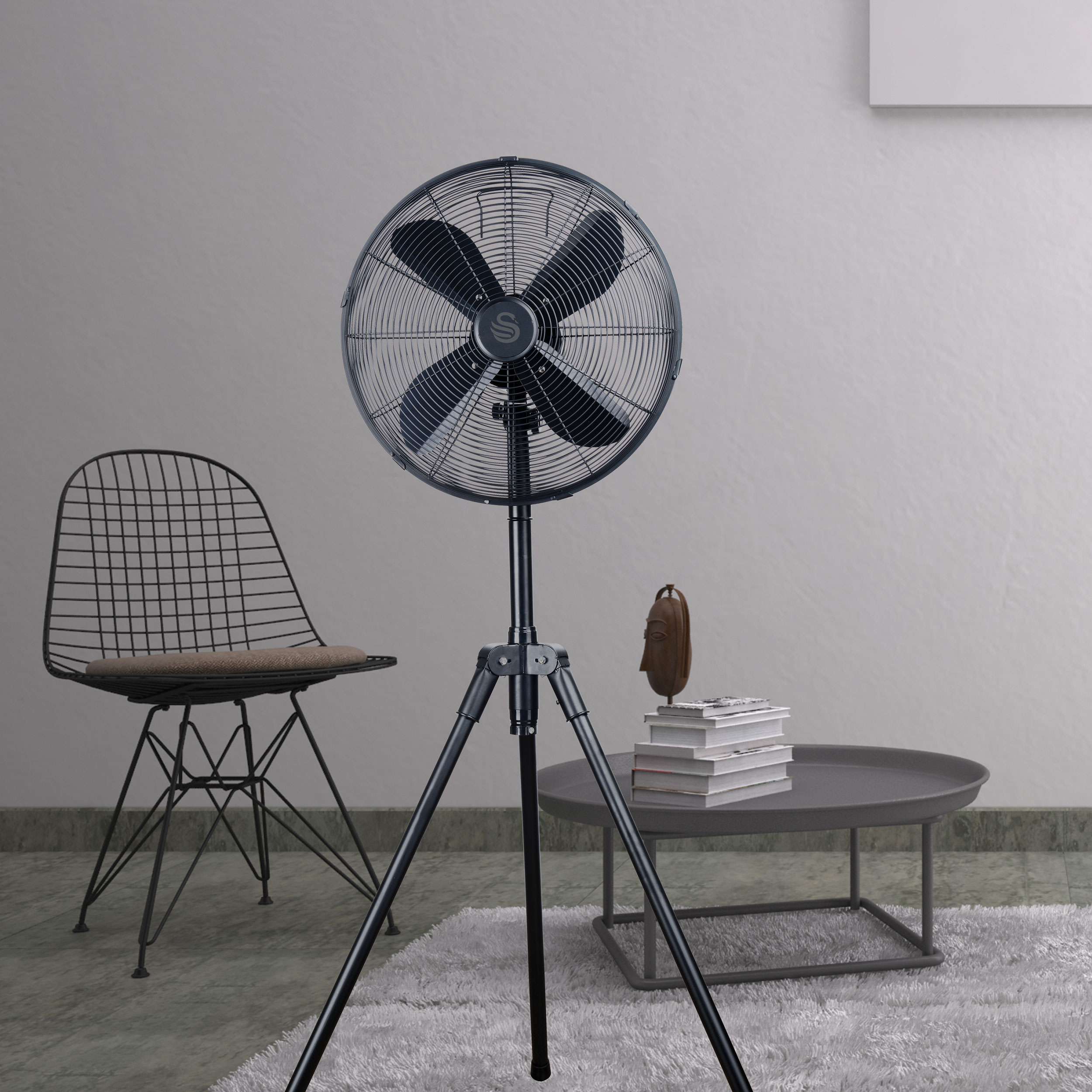 swan stealth tripod-pedestal fan lifestyle