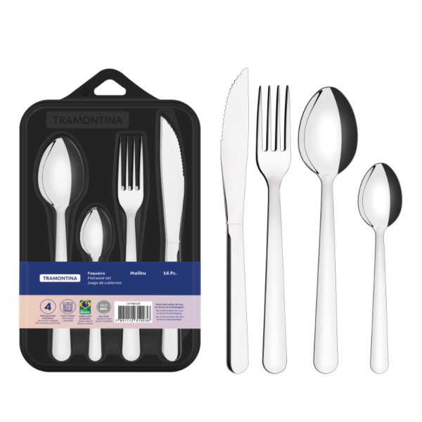 TRAMONTINA 16Pc Cutlery Set – Malibu