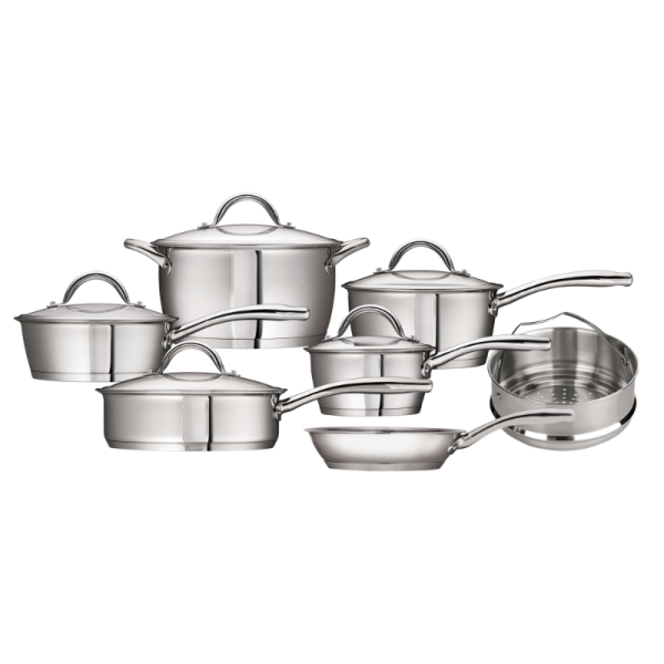 TRAMONTINA Opus 12Pc Stainless Steel Cookware Set