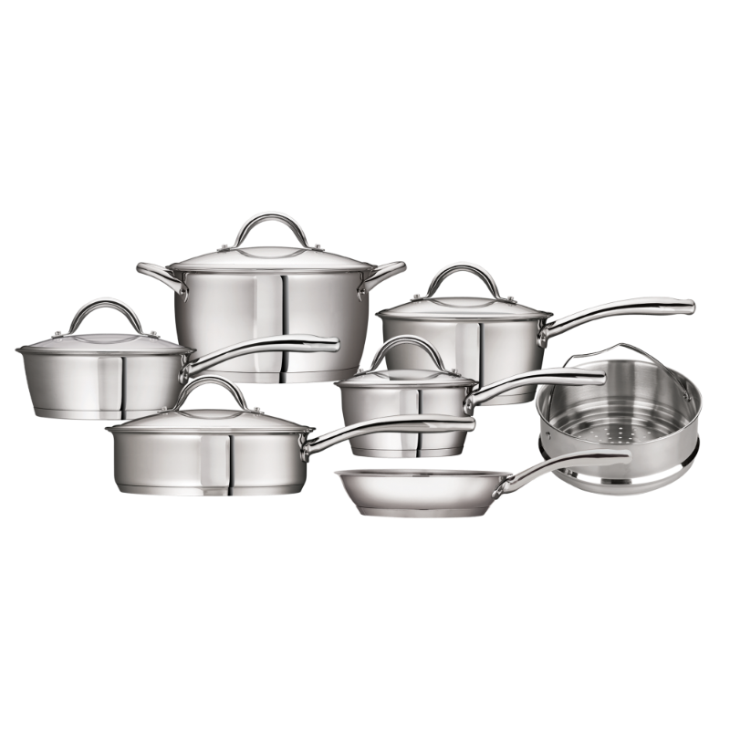 TRAMONTINA Opus 12Pc Stainless Steel Cookware Set