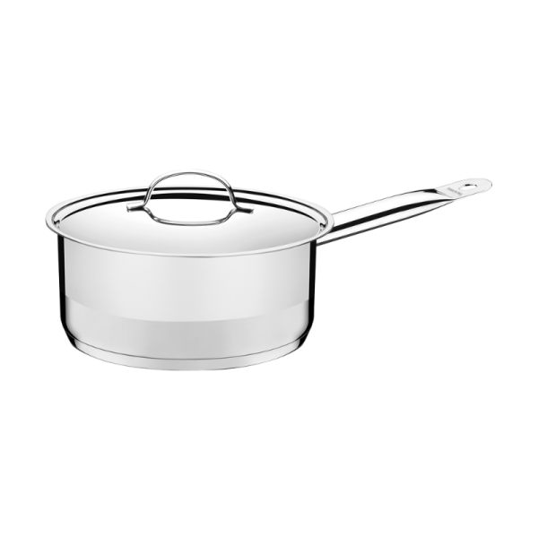 Tramontina Professional Stainless Steel Saucepan Flat Lid – 20 cm