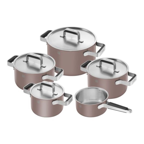 Zwilling Pure Stainless Steel POTSET-9PC Rose