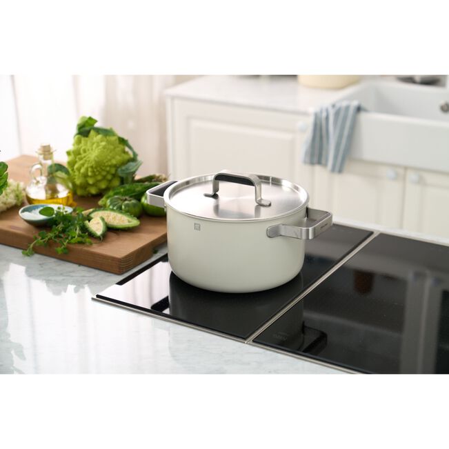 Zwilling Pure Stainless Steel POTSET-5PC IVORY - Image 2