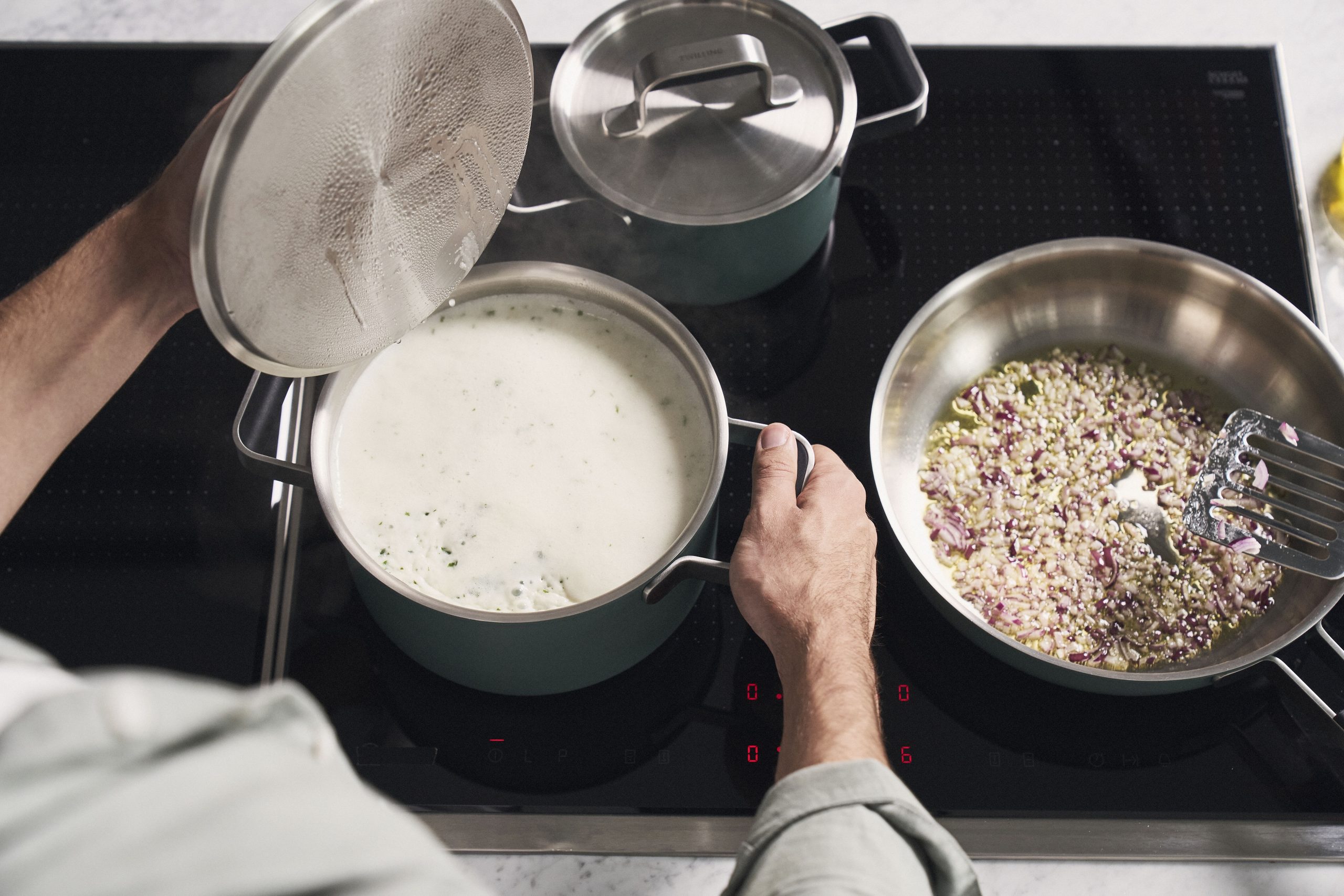 Zwilling Pure Stainless Steel POTSET-5PC Green - Image 9