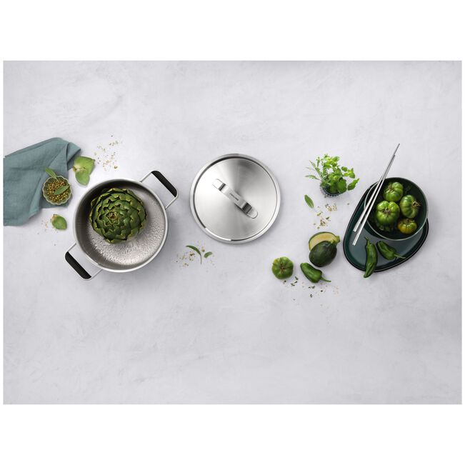 Zwilling Pure Stainless Steel POTSET-5PC Green - Image 3