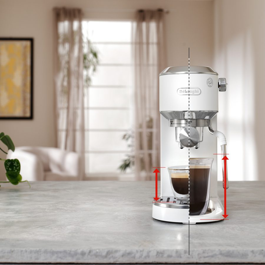 De'Longhi Dedica Duo – White Harmony – Culinary Direct