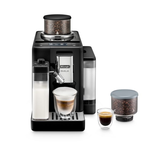 De'longhi Rivelia Fully Automatic Coffee Machine -Black