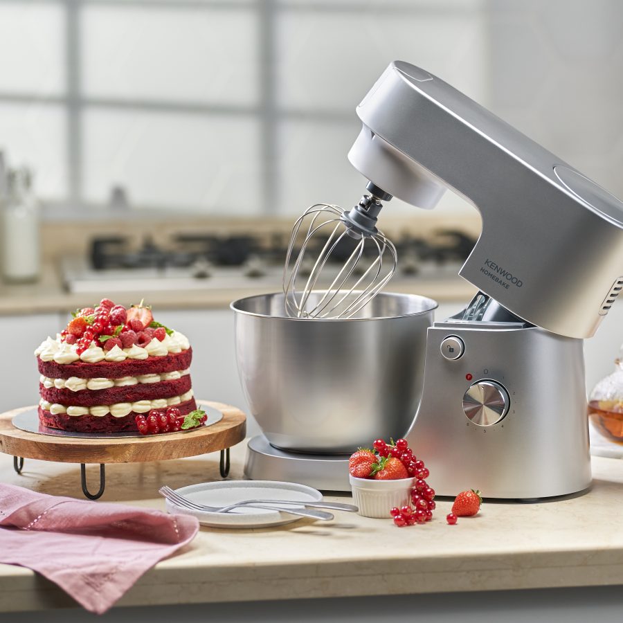 KENWOOD HomeBake Stand Mixer with Blender – Silver – Culinary Direct