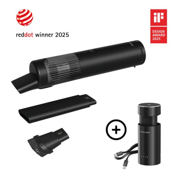 ZWILLING XTEND Cordless Starter Set: Handheld Vacuum Cleaner (Including Battery)