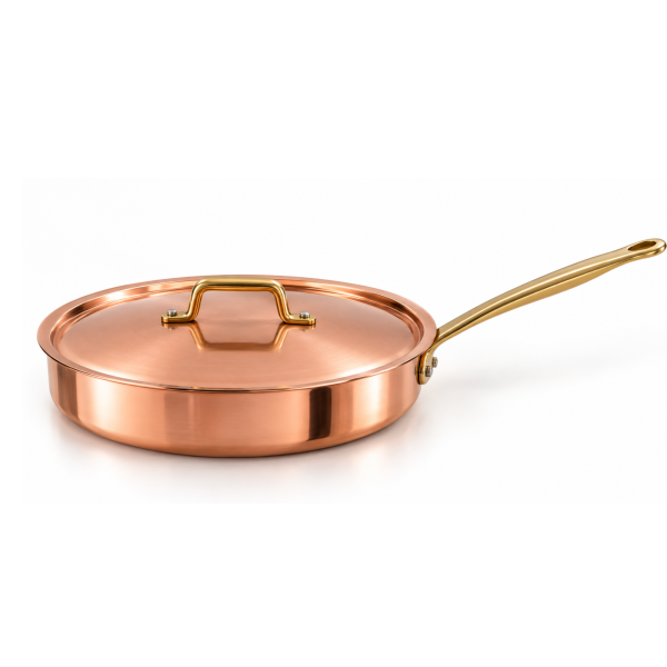 Ballarini Professional 1500 Series Copper Frying Pan with Lid – 32cm