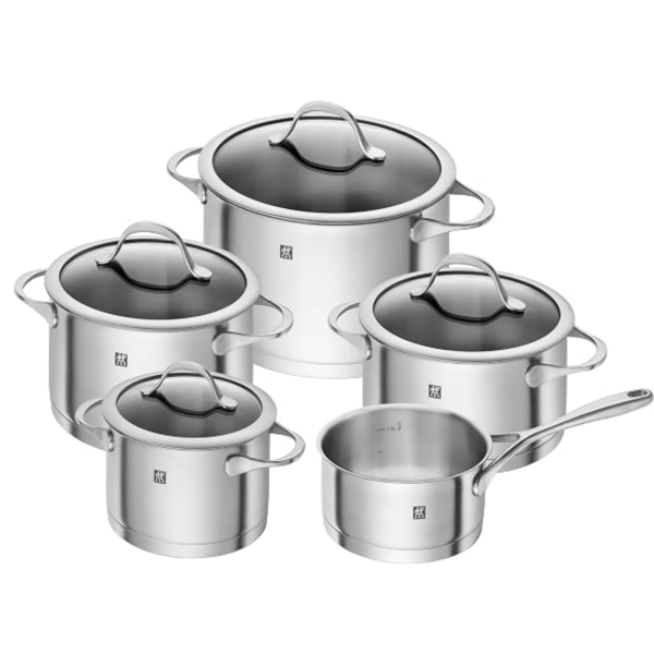Zwilling Essence 9-Piece Stainless Steel Pot Set